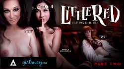 GIRLSWAY – Little Red Cassidy Klein Satisfies Penny Pax And The Flower Girl During A Steamy Seance